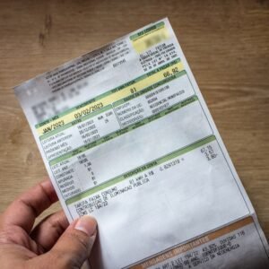 Primeira conta de luz